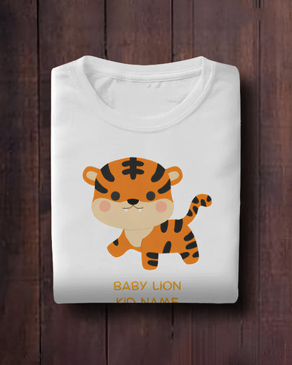 Baby Lion Personalized T-Shirt Custom with Your Child’s Name